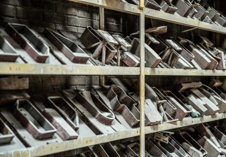 Special bricks, industrial environment, handmade