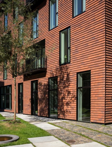 Apartment Building at Christianshavn, Copenhagen, Cladding tile, Urban - Christianshavn