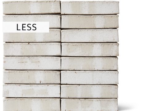 Fasadtegel - EW0109 Hvid Marmor - LESS