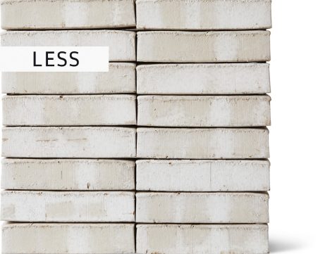 Fasadtegel - EW0109 Hvid Marmor - LESS