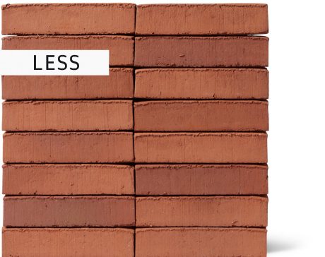 Danish Facade Brick W 465 Rød nuanceret