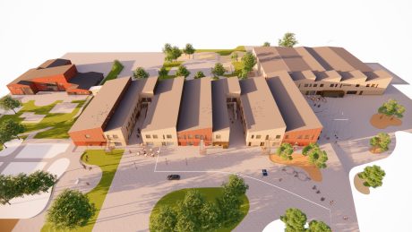 Fasadtegel: EW2169 Cold Hawaii - EW0466Koppar | Tolvåkerskolan