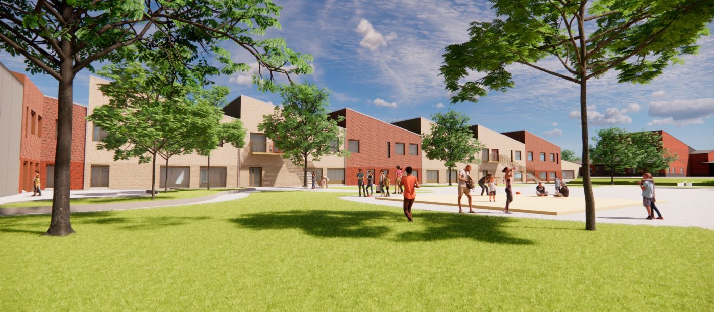 Fasadtegel: EW2169 Cold Hawaii - EW0466Koppar | Tolvåkerskolan