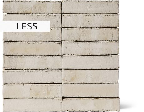 Fasadtegel - EW0109 Hvid Marmor - LESS