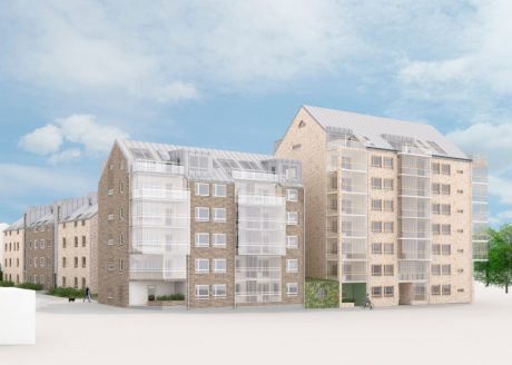 Brick: EW2423 Twilight - EW2135 White Bonasus - EW2164 Limoux | Brf Rosenfred, Sweden