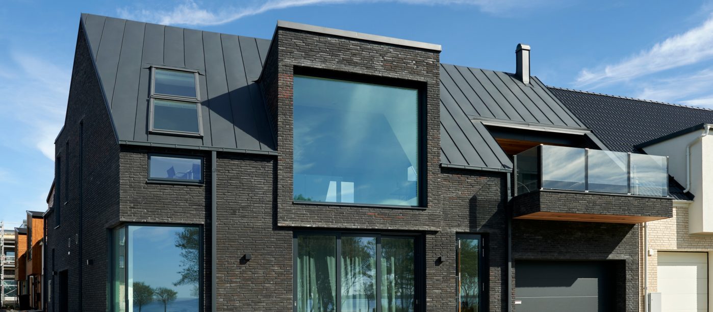 Fasadtegel: Linaqua Fumo | Privatbolig - Strandangsgatan, Landskrona