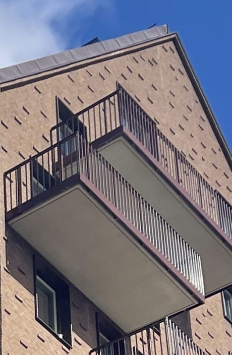 Fasadtegel: EW0309 Röd - EW0477 Mahogny - EW2165 Antibes | Kv. Skogsvaktaren