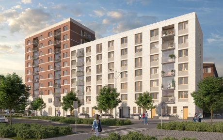 Fasadtegel: EW0109 Vit Marmor - EW0465 Röd nyanserad | Västra Vakten