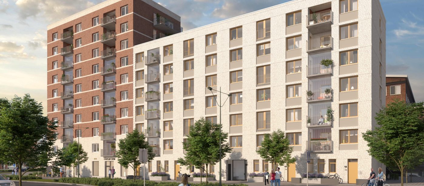 Fasadtegel: EW0109 Vit Marmor - EW0465 Röd nyanserad | Västra Vakten