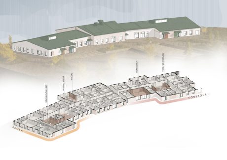 Fasadtegel: EW2163 Cassis | Vittinge Förskola