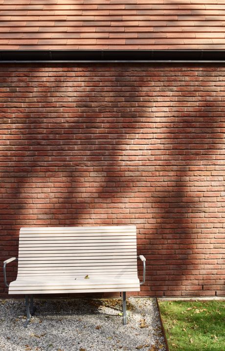 Fasadtegel/Skärmtegel: Blauwrood - URBAN Christianshavn | Torns församlingsgård, Stångby