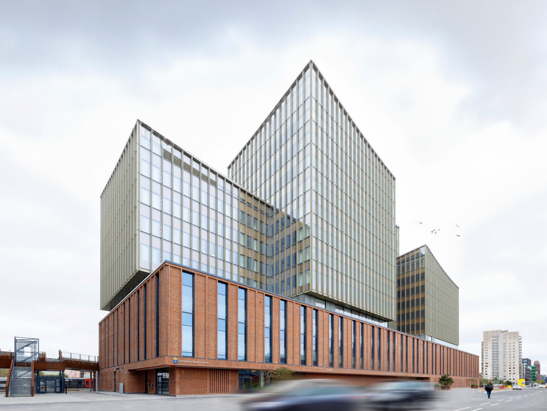 Fasadtegel: EW0466 Koppar | Domstolsbyggnad, Malmö