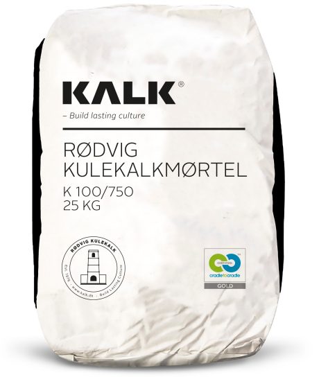 Rødvig Kulekalkmørtel K 100/750 | KALK A/S