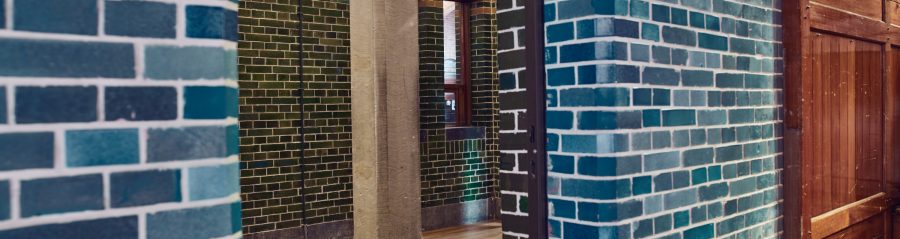 Renovation Beurs van Berlage, Damrak, Amsterdam. Architects: Bierman Henket architecten with projectarchitect Henk van Laarhoven. Advisors: van Bremen Bouwadviseurs, Sanne Mouwen and Wietse den Hartog. Client: Beurs van Berlage. Contractor: N.J. de Nijs, Warmenhuizen. Building Material Business, BMH: Cementbouw Heemstede, Jan Woudhuizen and Niels Bethlehem. Products used: Terca customized glazed bricks, in different formats and in 15 colors matching the old brick colors. Bricks: Rode strengperstenen (uni-rood van Panningen), Rood kolenstook Renova van Wienerberger Bemmel. Year of completion: 2017.