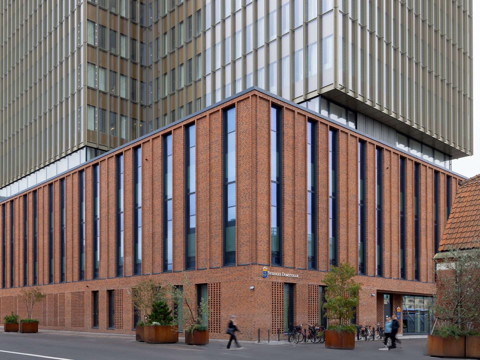Fasadtegel: EW0466 Koppar | Domstolsbyggnad, Malmö