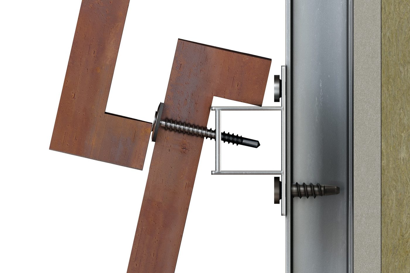 Bekledningstegl: Ophængning med skrue | Wienerberger AS