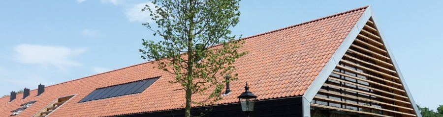 Oude Holle Sinus Vieilli Rood 878 and Leipan 301 Blauw Gesmoord 706 | New Construction Brewery Othmar | Commandoplein, Ootmarsum | Architect: BBD Bouwmanagement | Contractor: Niehof BV, Lattrop | Completion Date: 2017-01-01