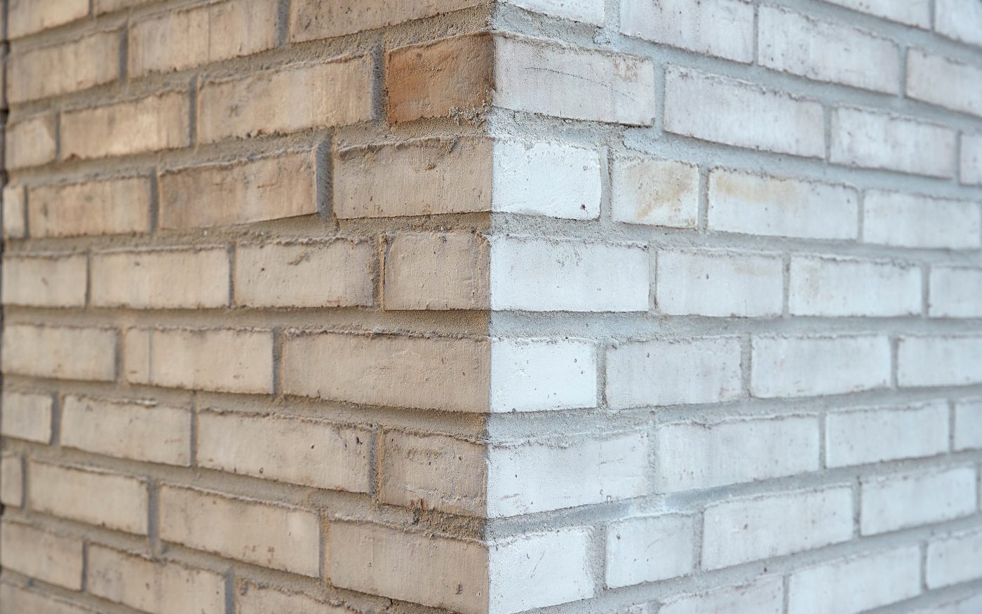 Apartment Building in Koege, Facing Brick Hvid Marmor