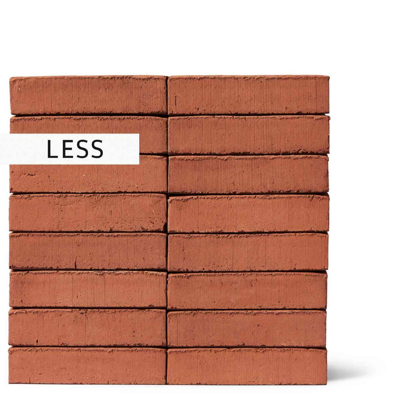 Fasadtegel - EW2207 Rød mørk - LESS