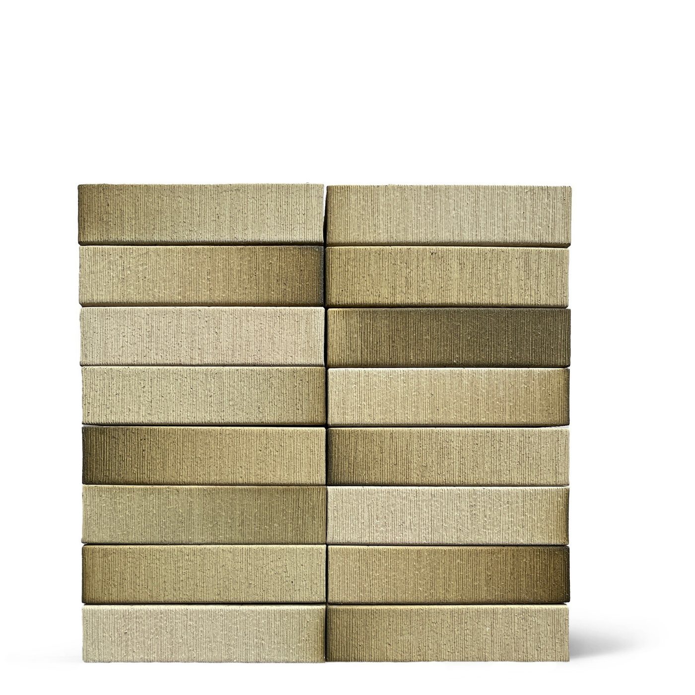 Fasadtegel: Gulgrön borstad | Wienerberger AB