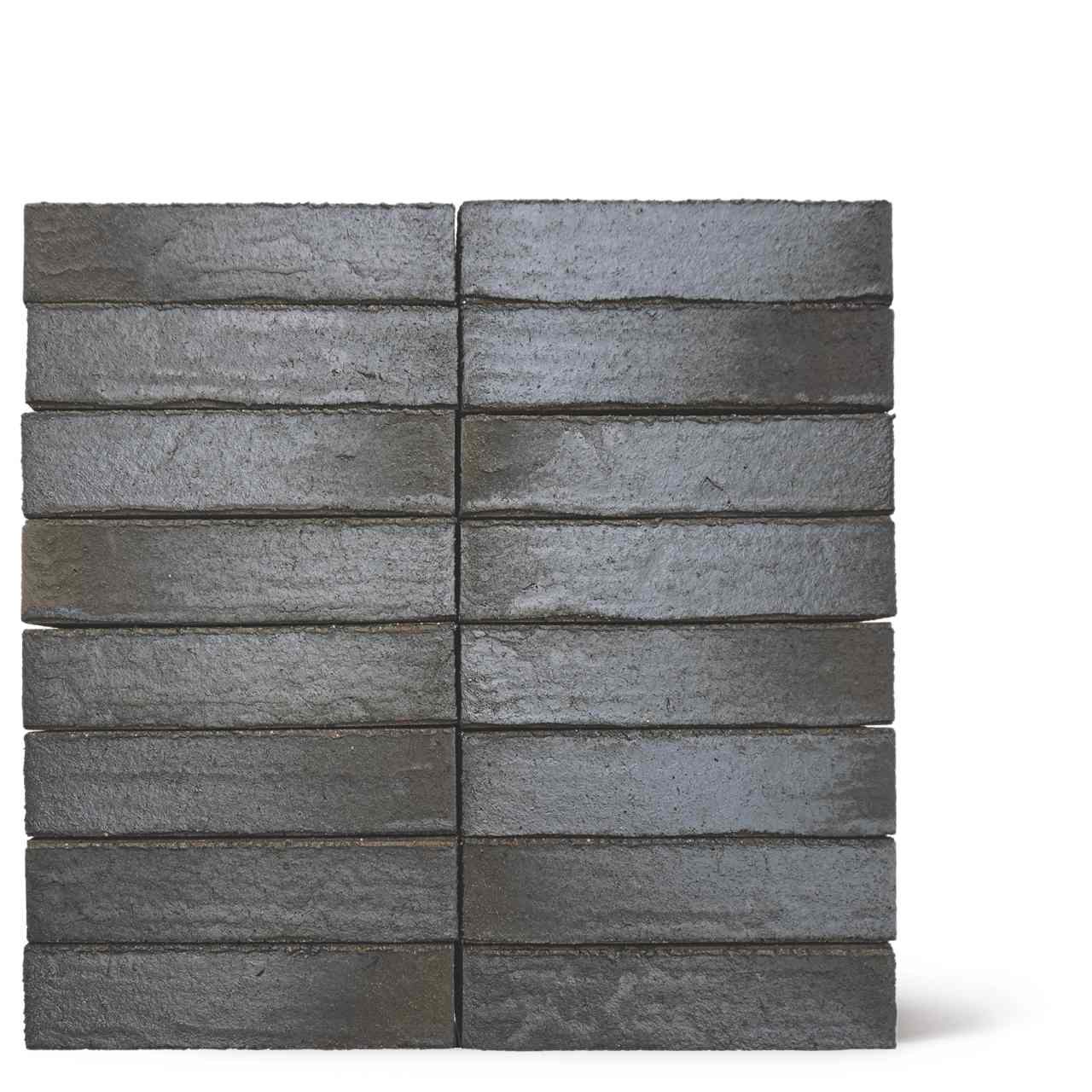 Fasadtegel: Svart scatterad Rustik