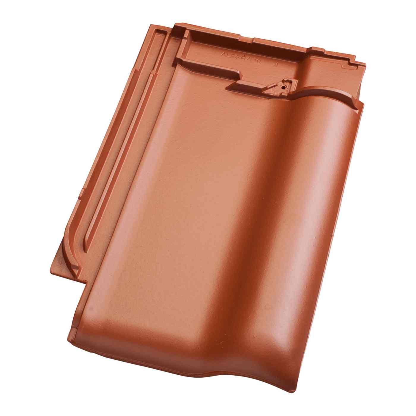 Productshot of the Alegra 10 Rood Engobe Roof Tile
