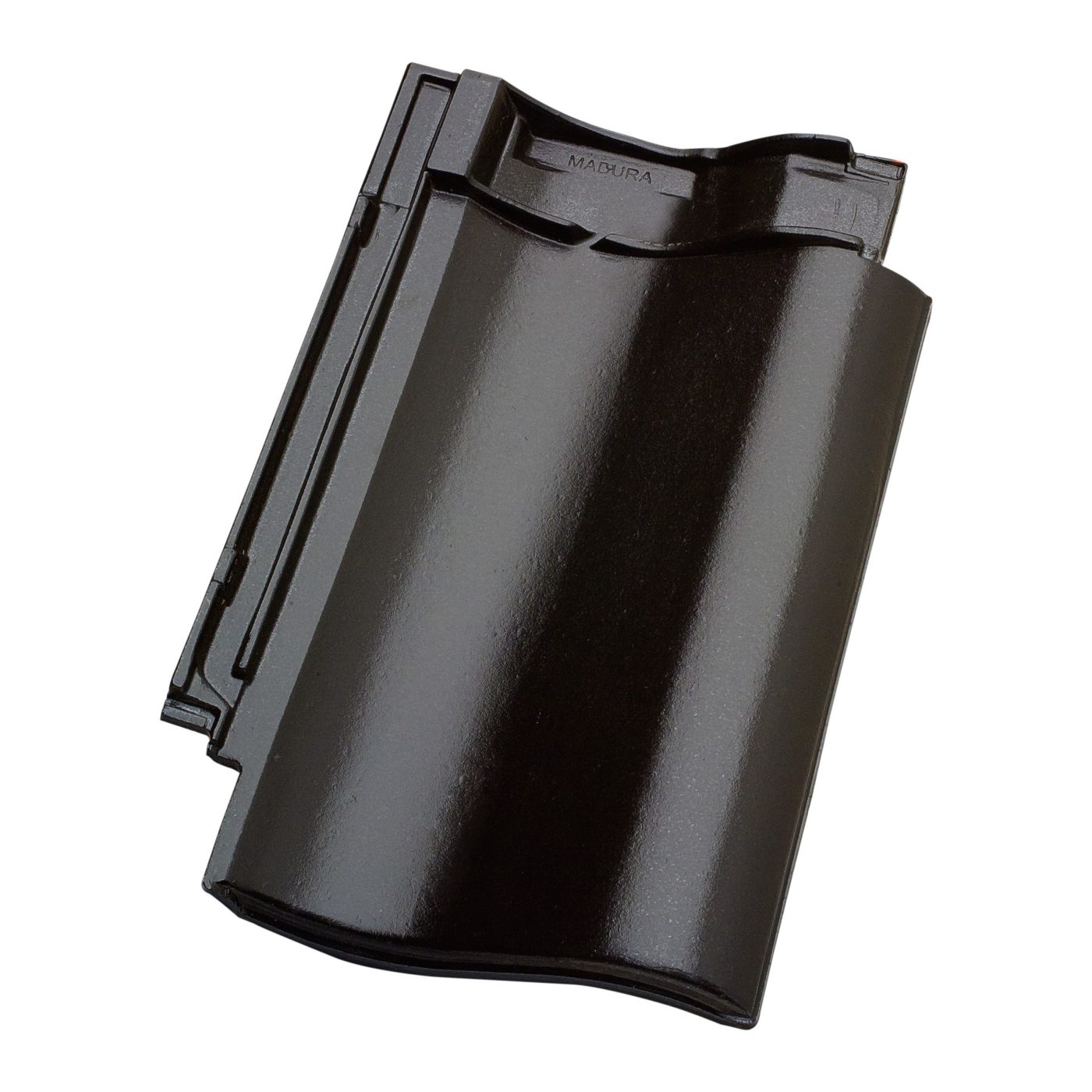 Productshot of the Madura Zwart Edel-Engobe Roof Tile